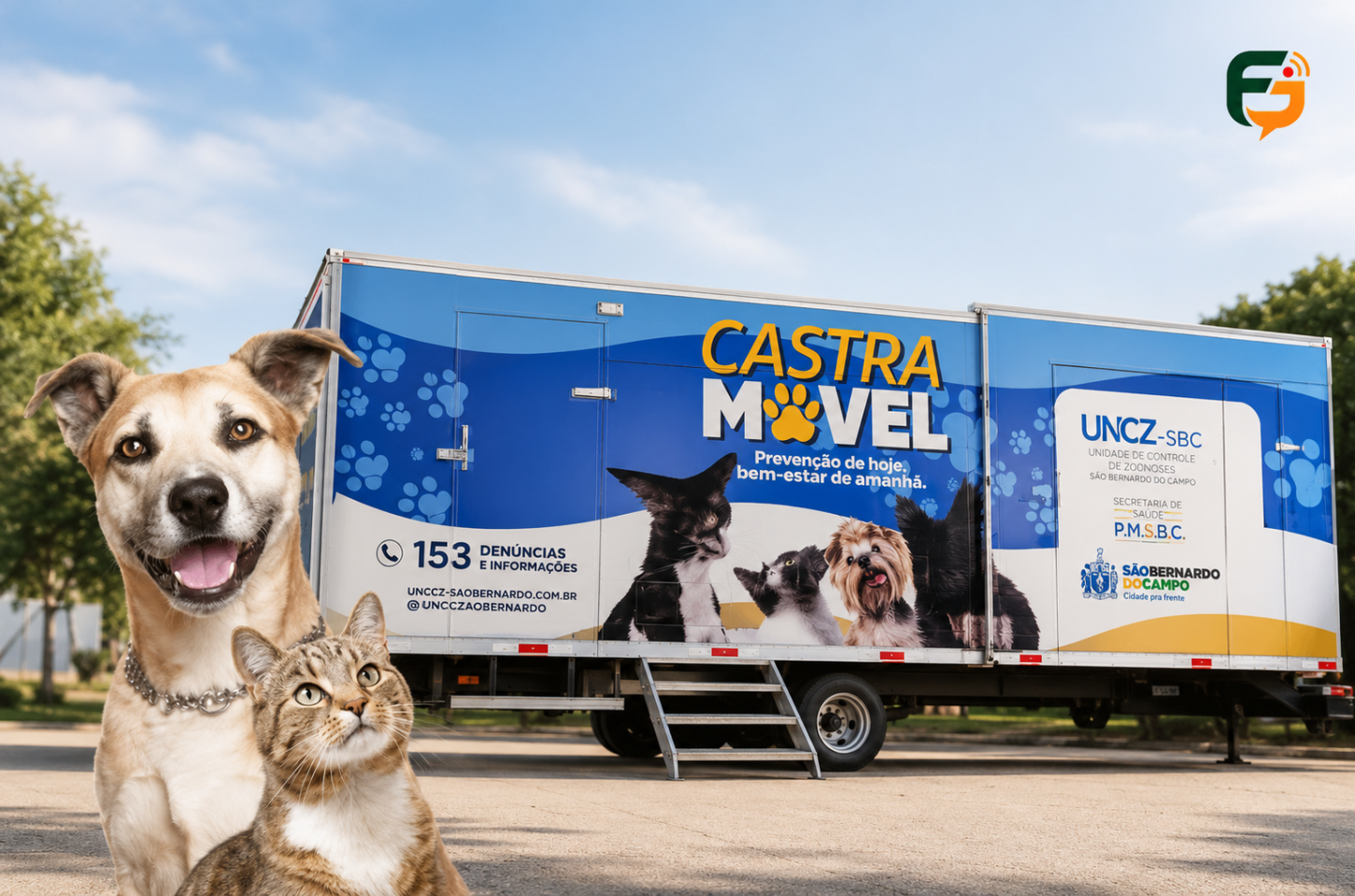 Jaraguá promove ação gratuita para castrar cães e gatos machos nesta sexta-feira(16)