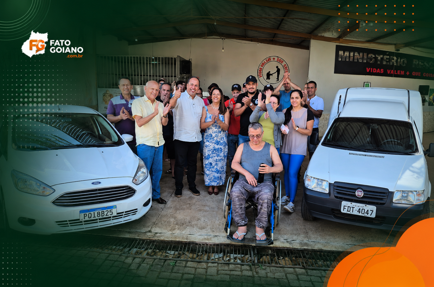 Projeto Resgate de Jaraguá recebe dois veículos para fortalecer atendimentos e ações sociais