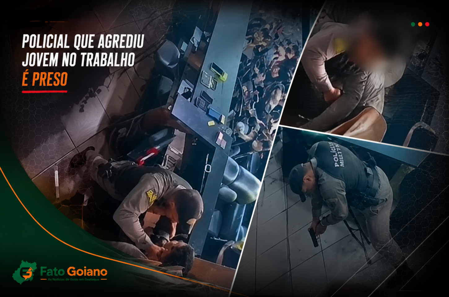 PM é preso após ser filmado agredindo e ameaçando adolescente de 16 anos em Catalão