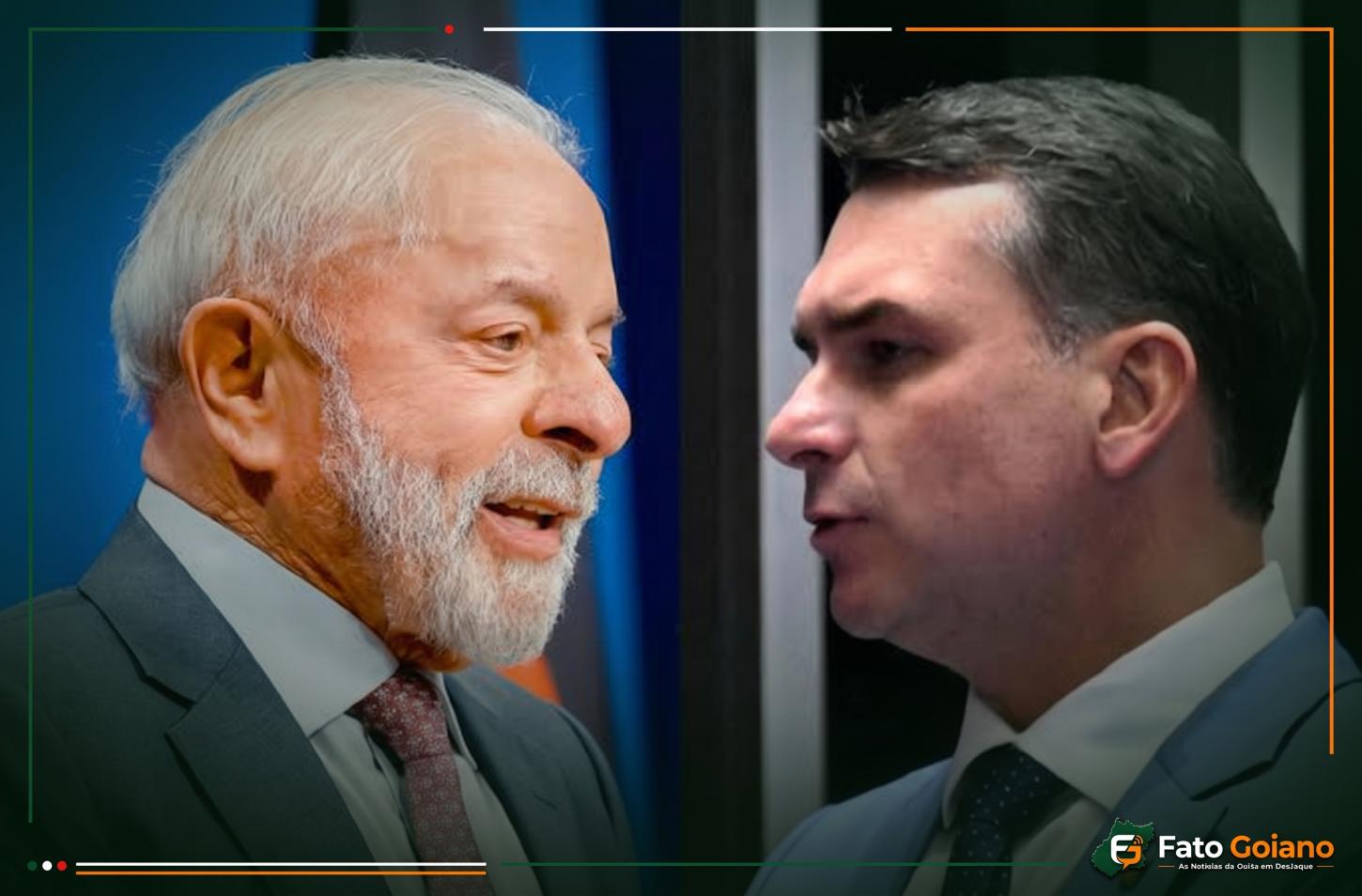 Pesquisa mostra mudança na expectativa de vitória entre Lula e Flávio